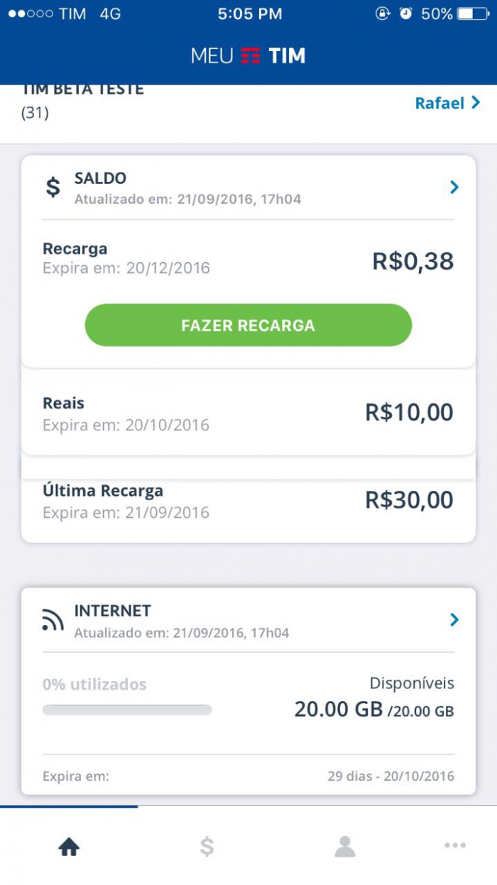 Como comprar pacote de internet da Tim