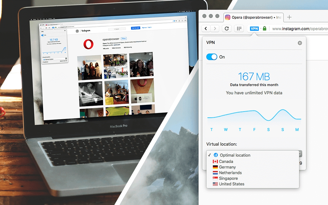 Versão final do Opera para desktops já oferece VPN gratuita