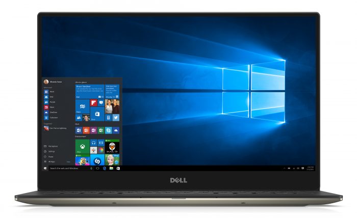 Dell XPS 13 (Model 9350) Touch 13-inch notebook computer, codename Dino 2 XPS.