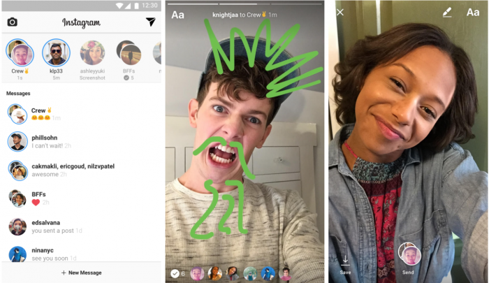 Instagram agora conta com vídeos ao vivo e fotos que se autodestroem