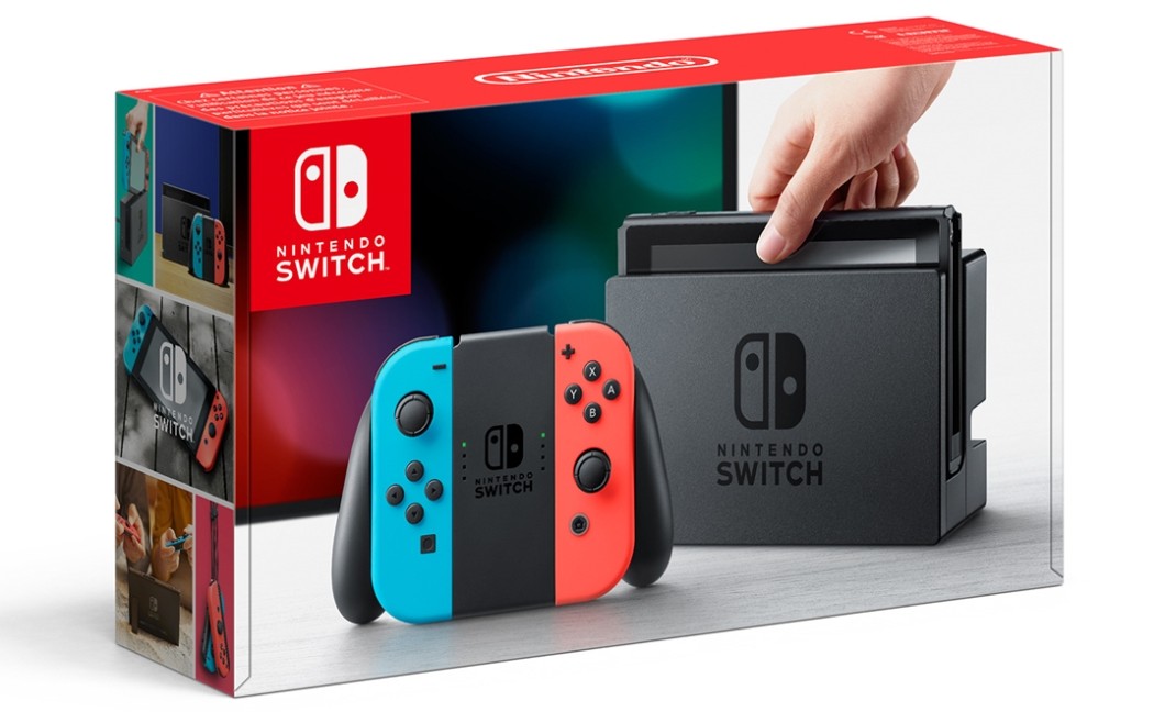 Nintendo Switch - caixa