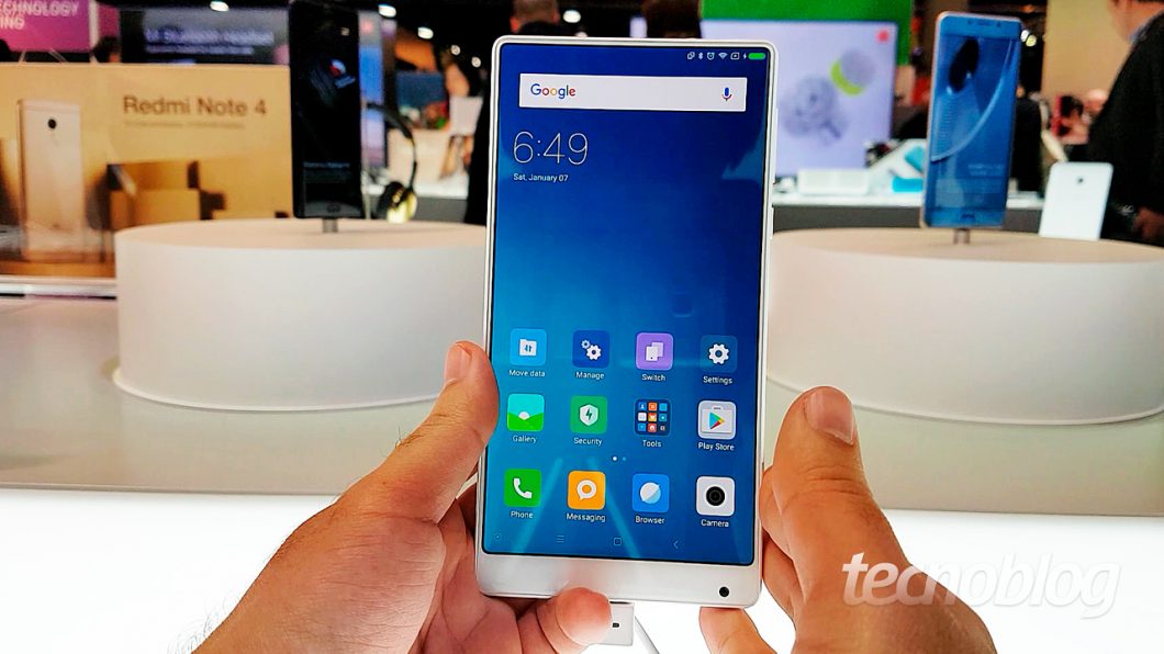 Xiaomi Mi Mix: o smartphone quase sem bordas