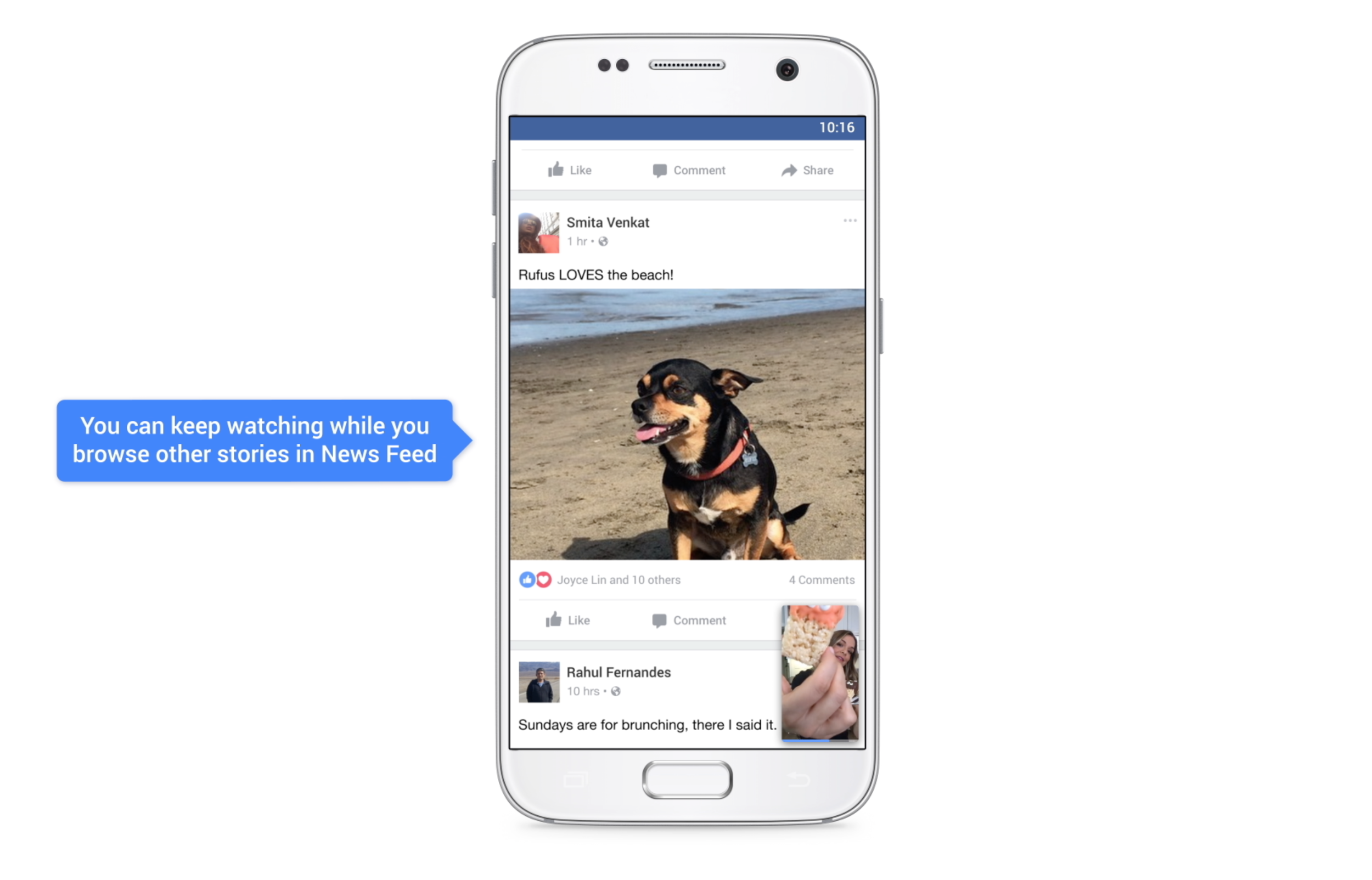 Facebook vai reproduzir vídeos automaticamente com o som ligado