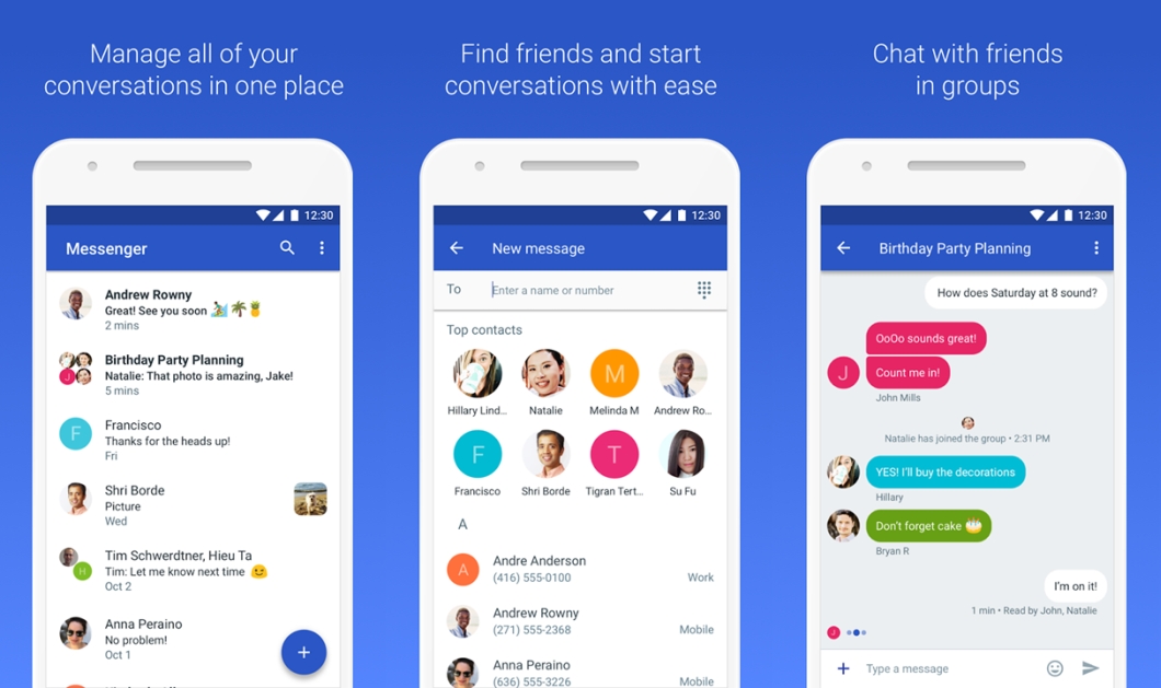 Android Messages é o novo app padrão de SMS do Google