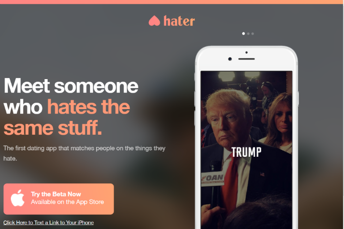 Conheça o Hater, o aplicativo de paquera baseado no ódio