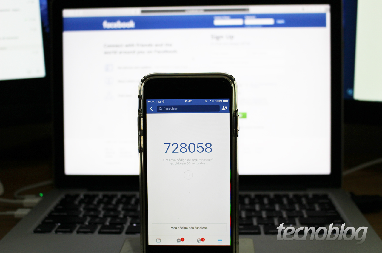Facebook enfim permite ativar autenticação de dois fatores sem pedir número de telefone