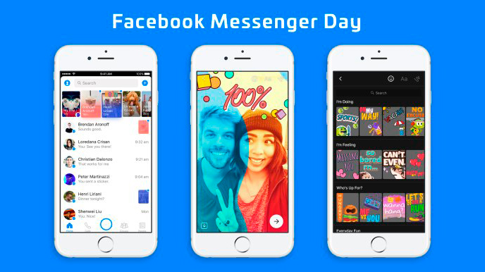 Facebook lança outra cópia do Snapchat, agora no Messenger