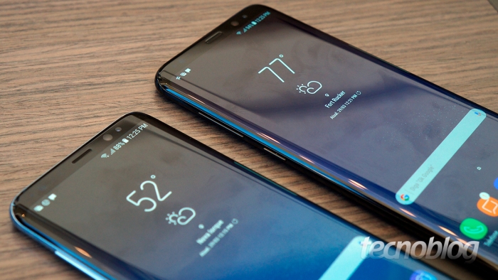 Galaxy S8 e S8+: dominados pela tela