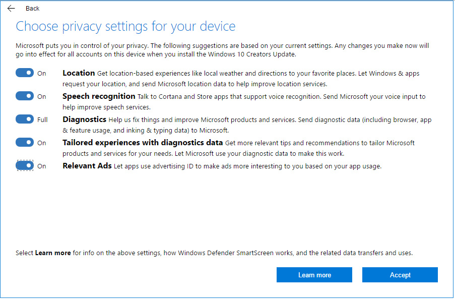 Microsoft enfim explica quais dados são coletados pelo Windows 10