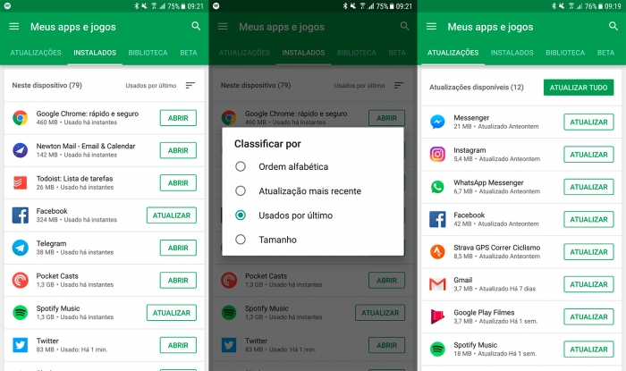 Como desinstalar a loja do Play Store de seu Android