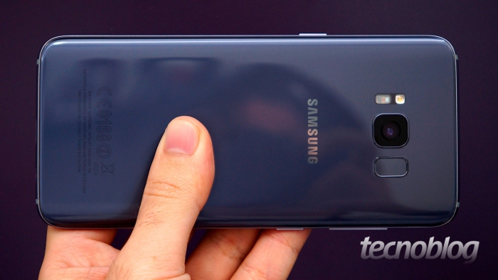 Samsung Galaxy S8 (Imagem: Paulo Higa/Tecnoblog)
