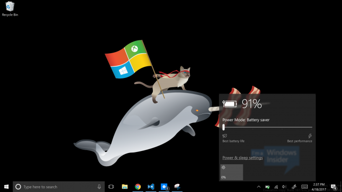 Prévia do Windows 10 economiza bateria limitando programas em segundo plano