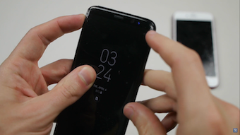 Teste de queda mostra se o Samsung Galaxy S8 é resistente