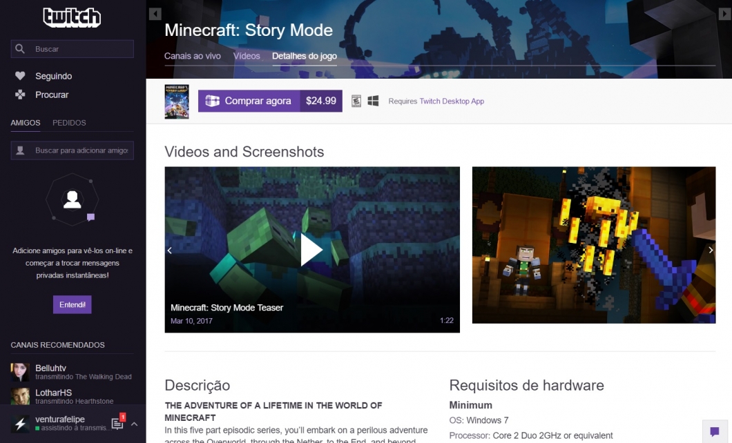 Ainda posso jogar Minecraft Story Mode? – Tecnoblog