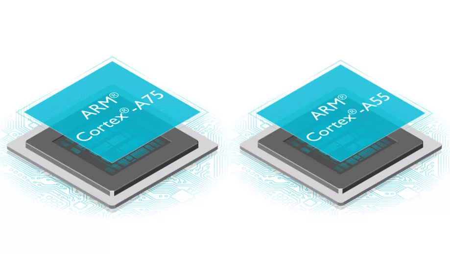 Os chips ARM Cortex-A75 e A55 são mais potentes e permitem mais combinações de núcleos