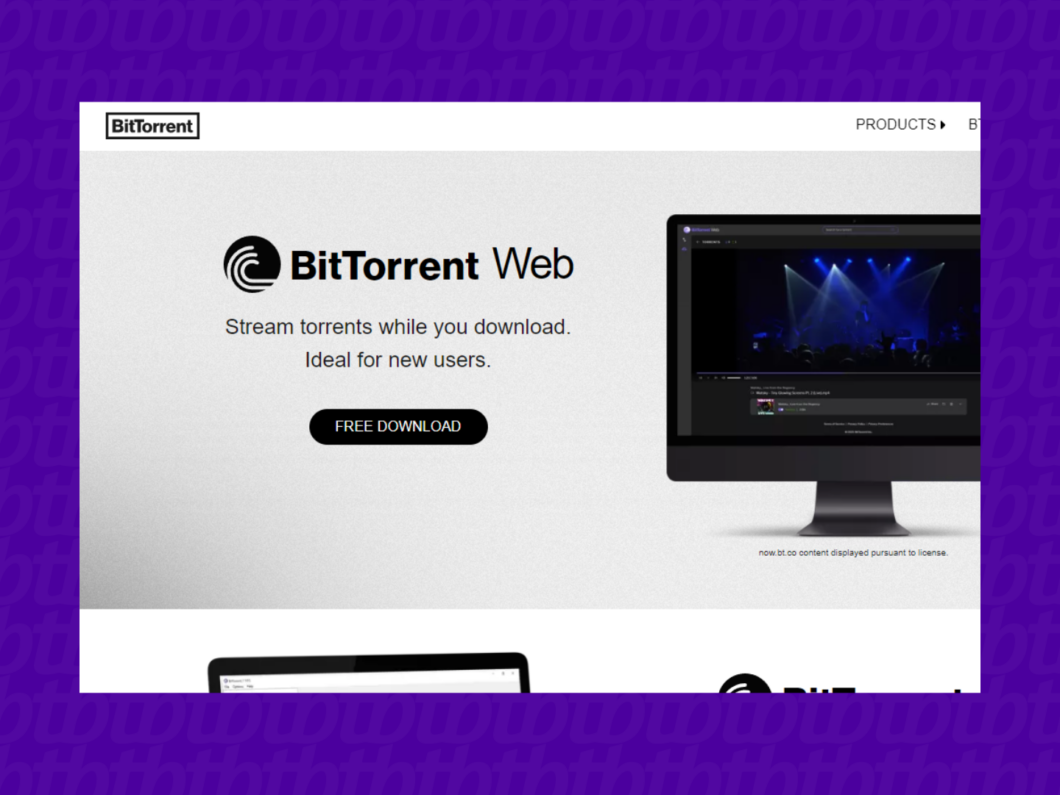 BitTorrent é outro programa capaz de baixar torrent