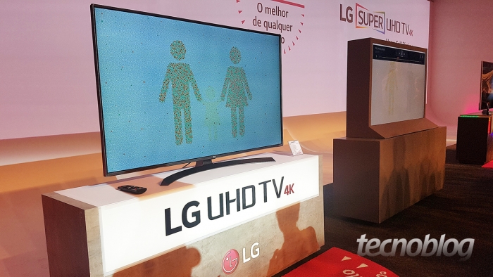 LG lança TVs 4K com HDR custando a partir de R$ 3.399