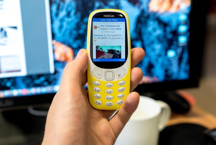 O Nokia 3310 analisado pelo Ars Technica