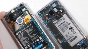 Deixar o Galaxy S8 e LG G6 com a traseira transparente é bem arriscado