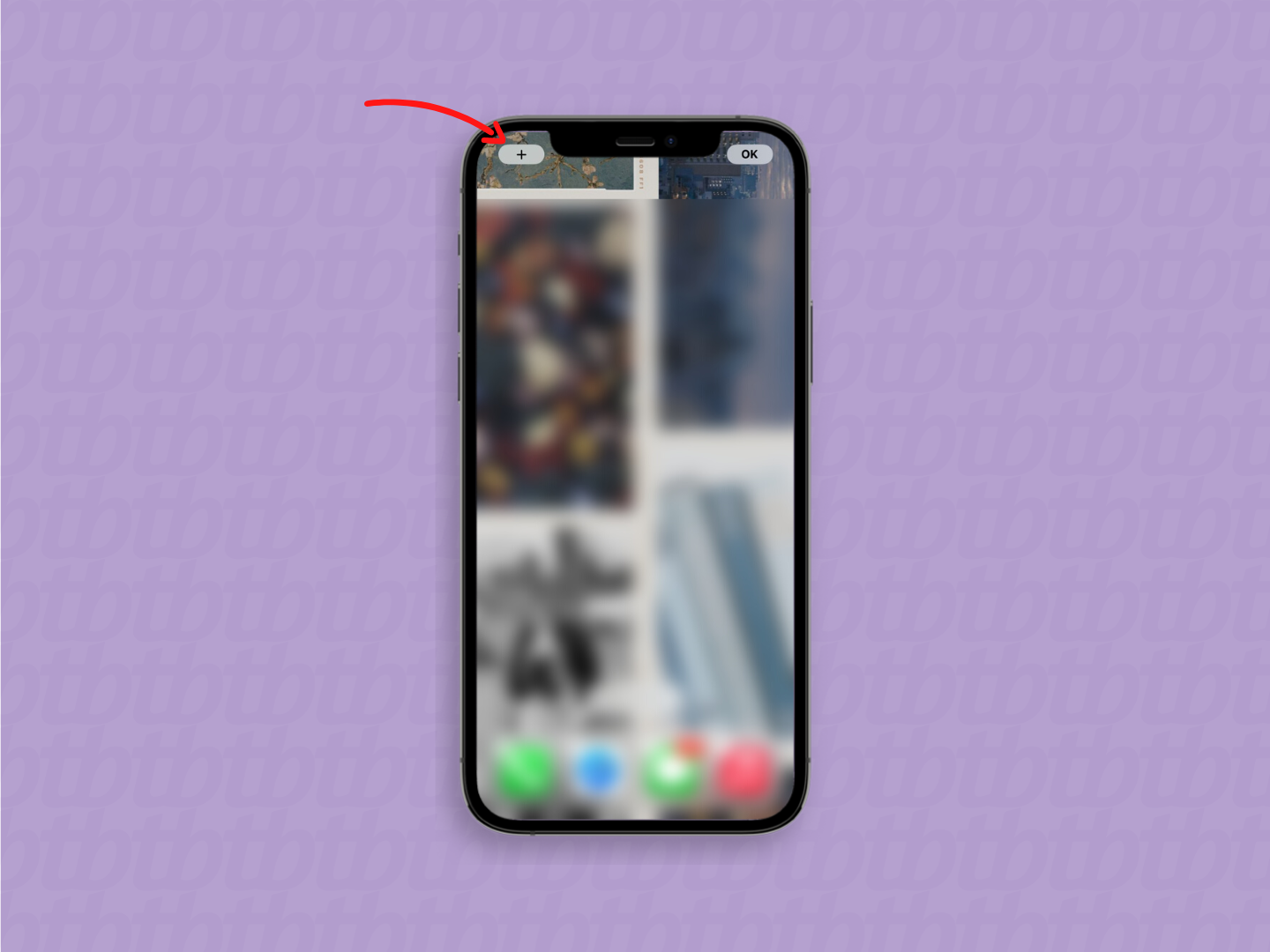 screenshot adicionar widgets iphone