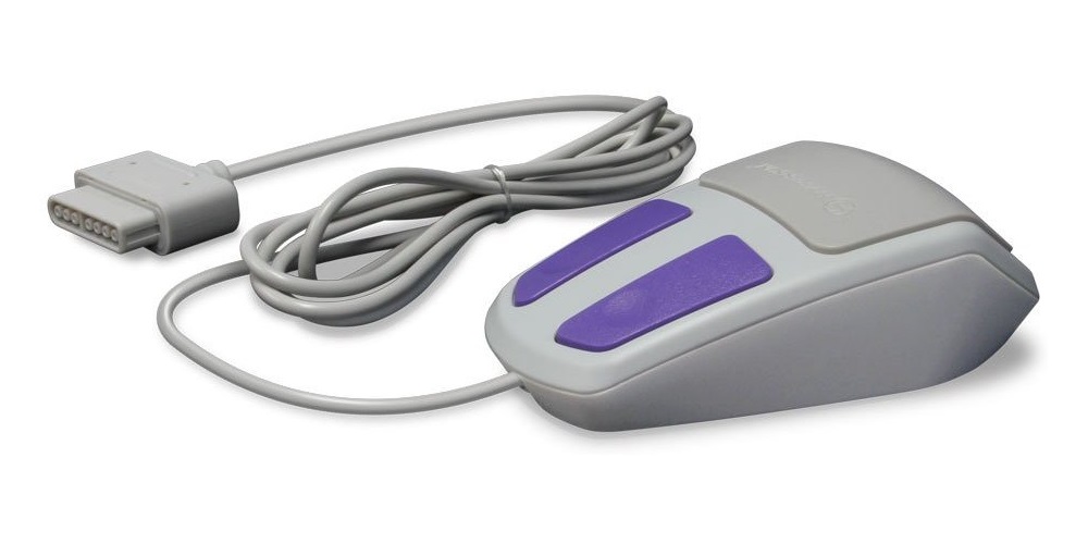 O clássico mouse para Super Nintendo está de volta, desta vez com sensor óptico
