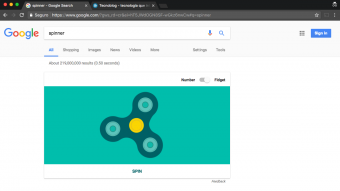 Até o Google resolveu criar um hand spinner