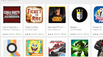 Promoção da Play Store oferece até 80% de desconto em jogos para Android