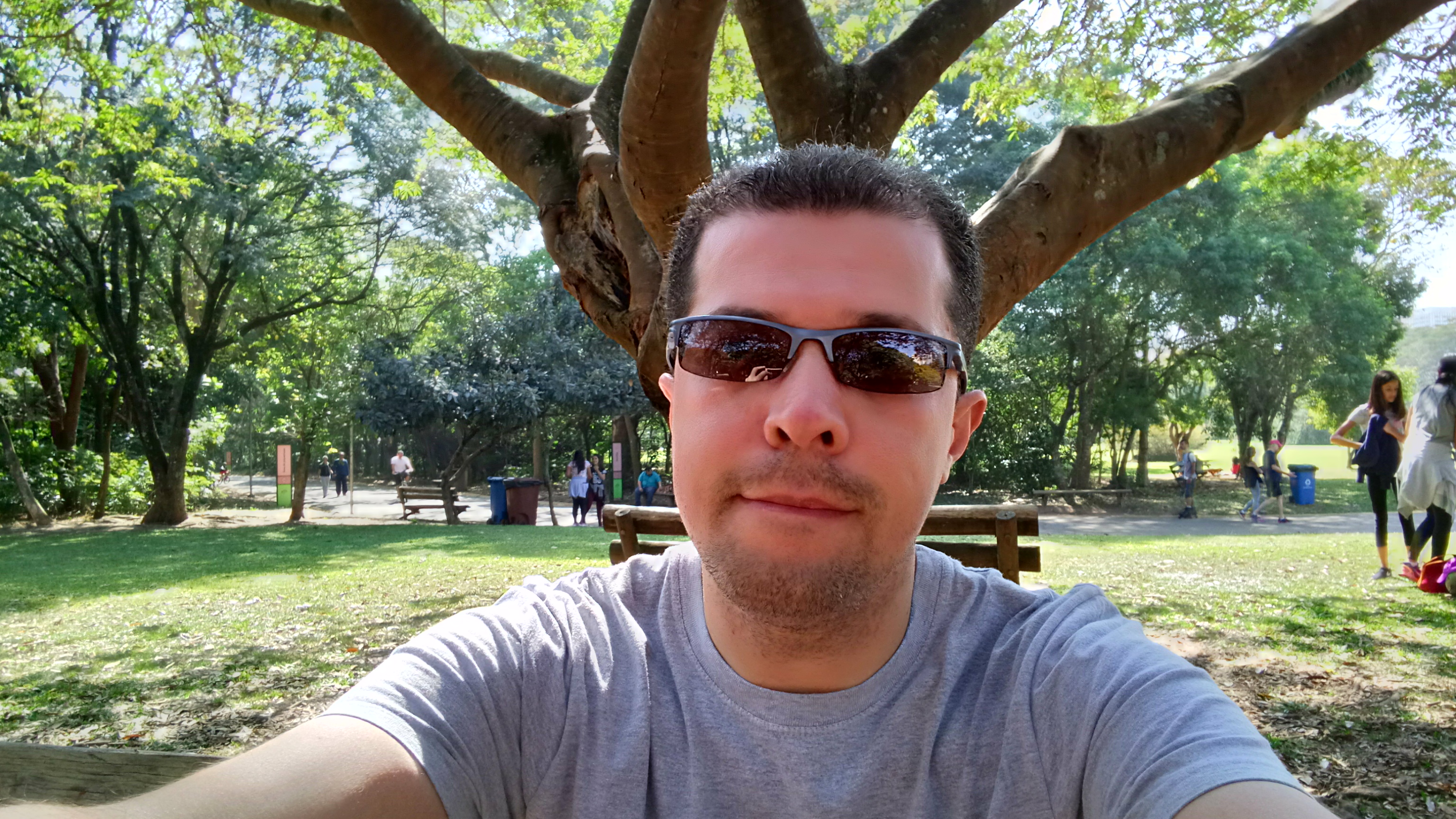 Foto registrada com o Xperia XA1