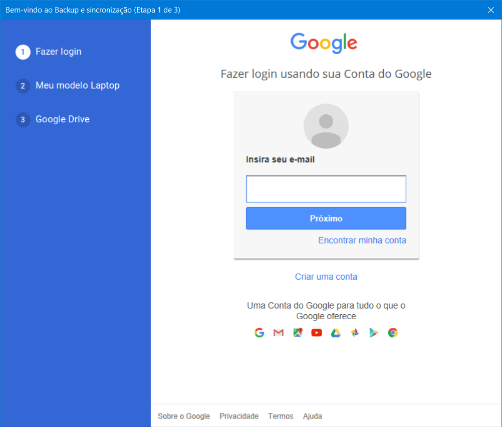 Como instalar o Google Drive no PC ou Mac