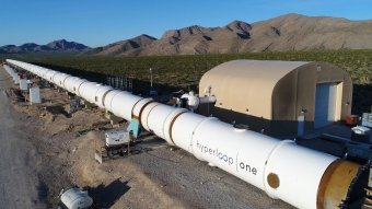 Hyperloop, transporte do futuro, completa primeiro teste bem-sucedido em tubo de vácuo