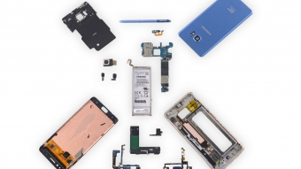 Desmonte do Galaxy Note Fan Edition revela os detalhes sobre a bateria