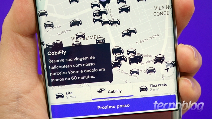 CabiFly é um serviço da Cabify que faz exatamente o que você está pensando