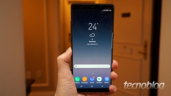 Samsung lança Galaxy Note 8 no Brasil