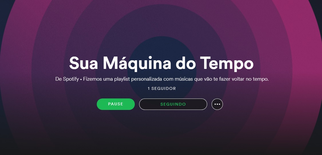 Spotify lança playlist “máquina do tempo” baseada em sua idade e gostos