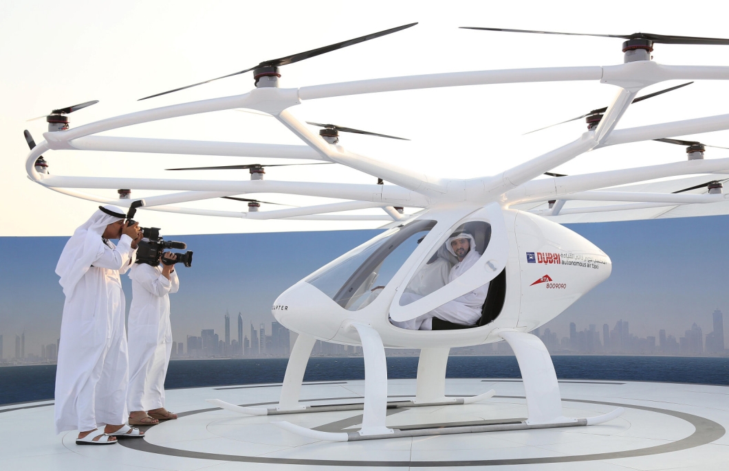 Dubai faz teste com “táxi autônomo voador”