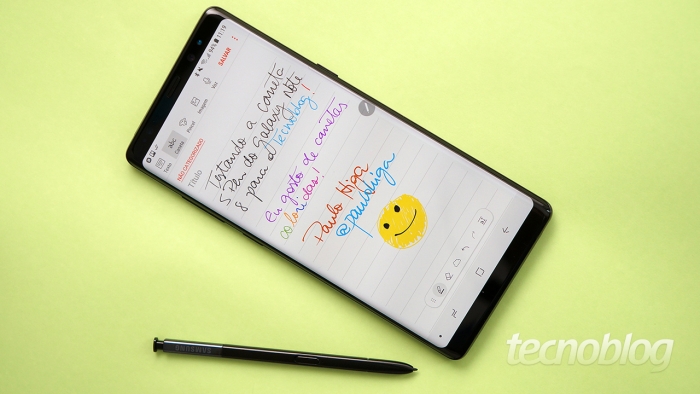 S Pen do Galaxy Note 9 deverá vir com Bluetooth