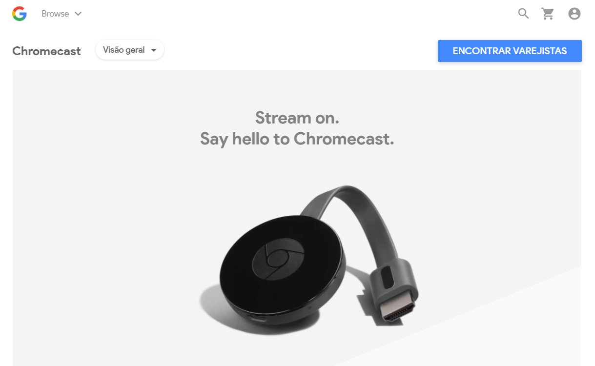 Google Store ganha página no Brasil, mas não se anime