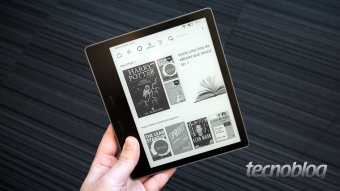Novo Kindle Oasis: design de alumínio, tela maior, proteção contra água e preço alto