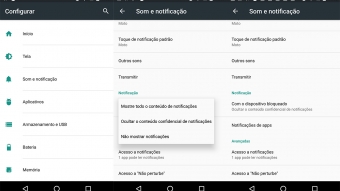 Como ocultar notificações no Android e iPhone