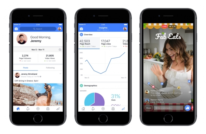 Facebook lança app para te ajudar a publicar e divulgar vídeos