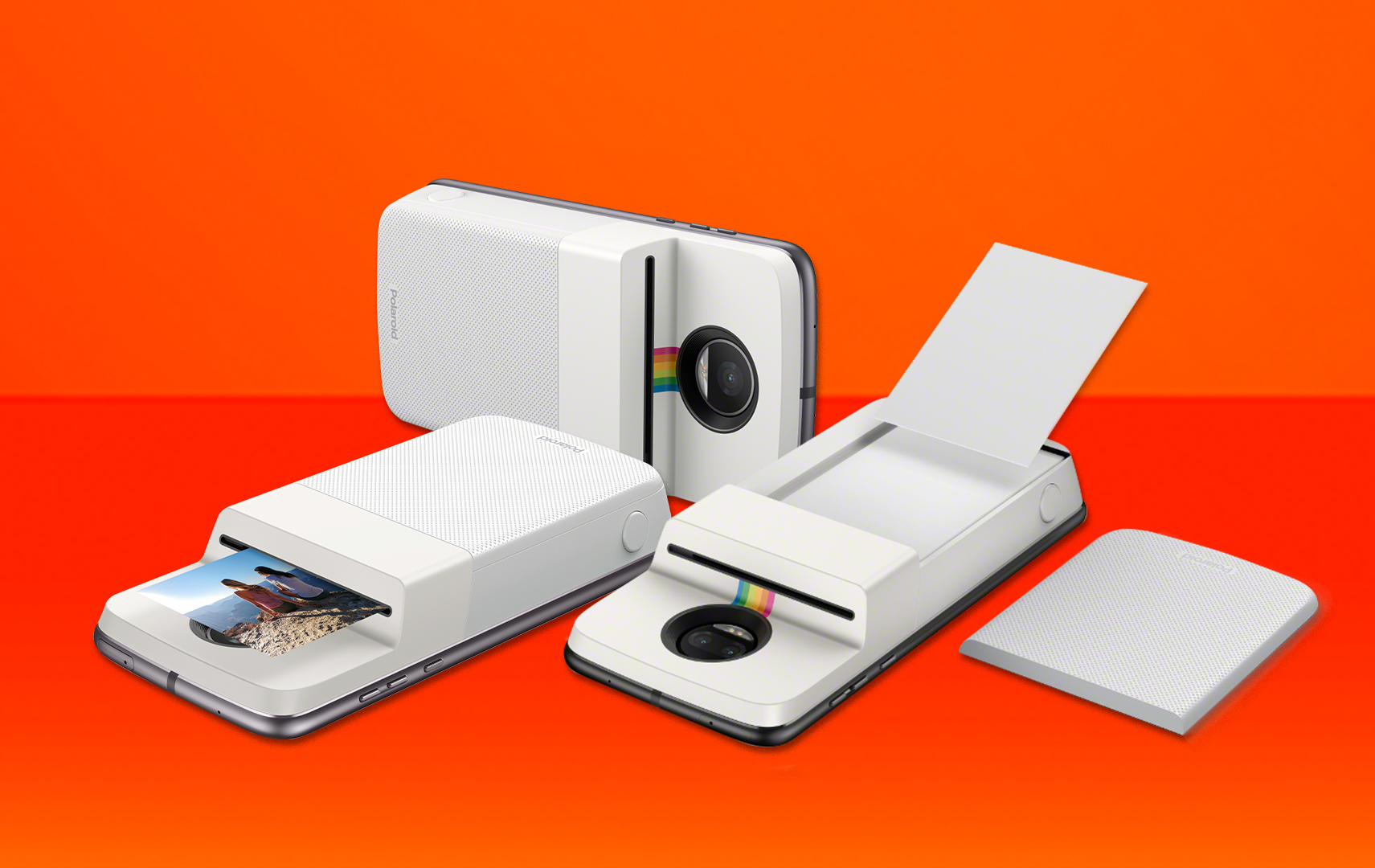 Motorola anuncia módulo da Polaroid que imprime fotos na hora