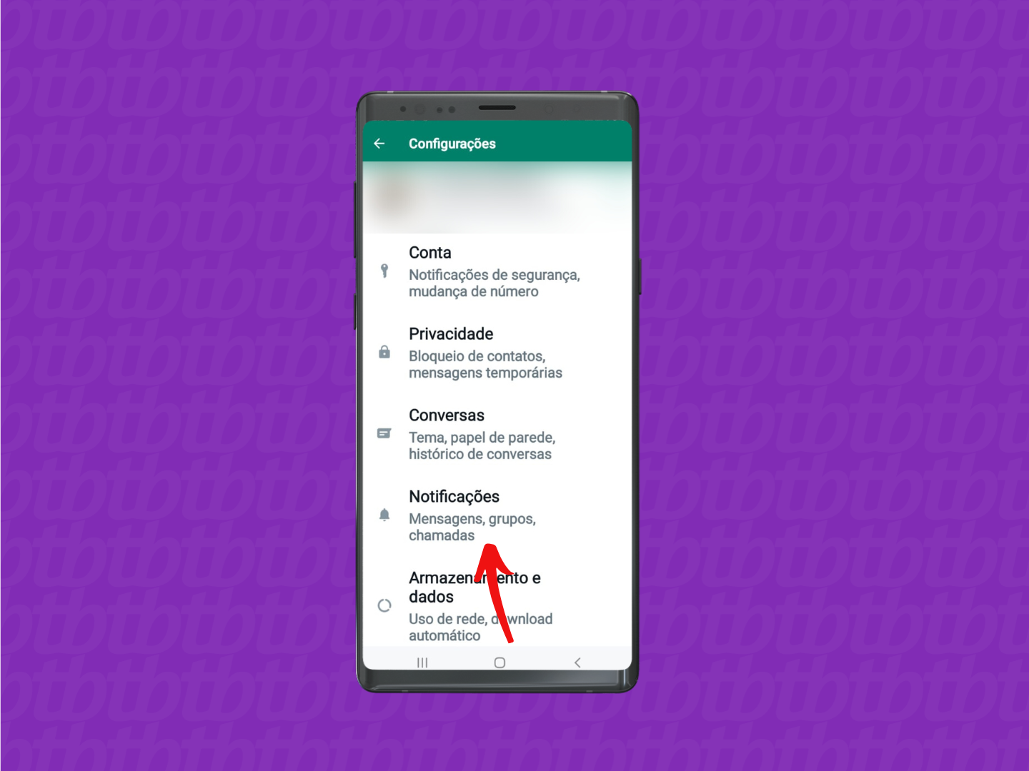 How to access notifications on WhatsApp