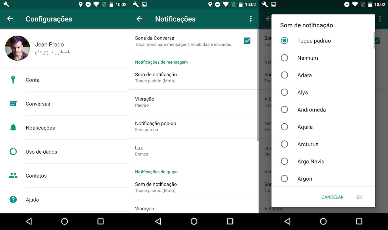 Como Por Notificação se som no Whatzapp No Celular Xiaomi note 9