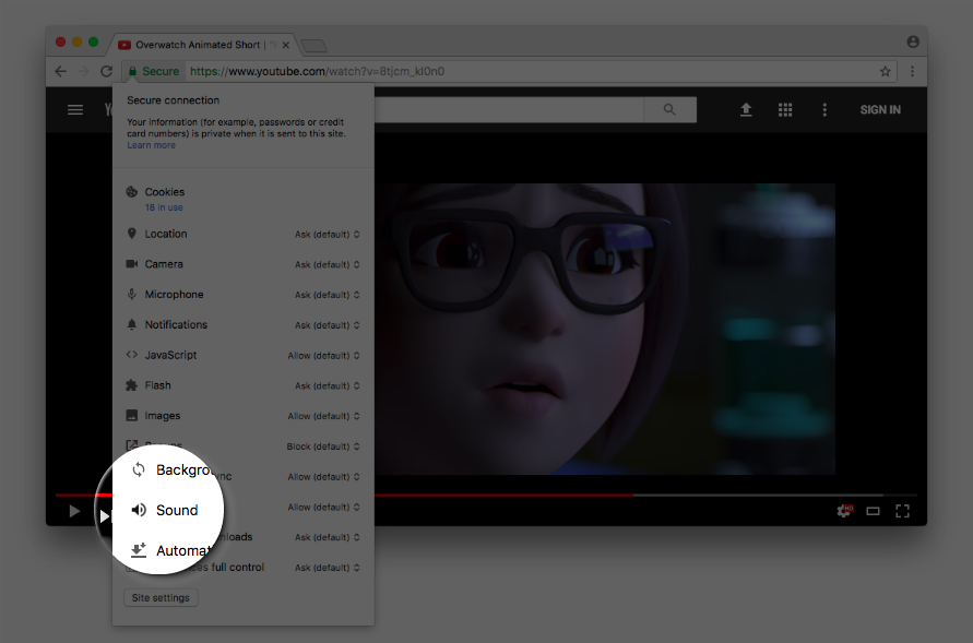 Chrome beta silencia vídeos que tocam automaticamente