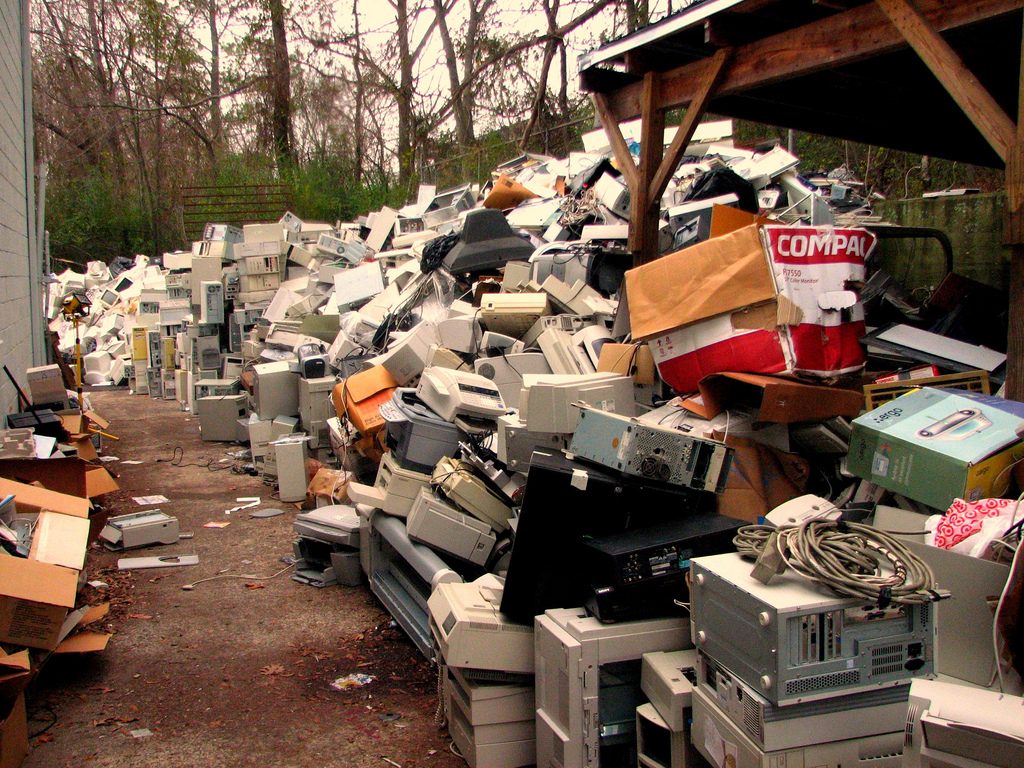 O problema do lixo eletrônico