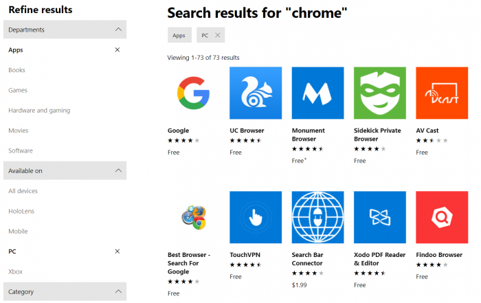 E o Chrome? Google remove navegador da Play Store por permitir