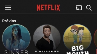 Netflix testa stories no aplicativo para divulgar séries originais