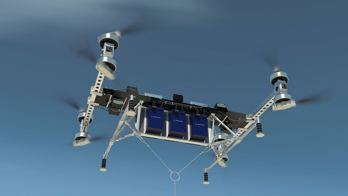Boeing mostra drone que transporta mais de 200 kg
