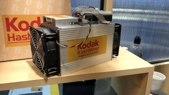 Máquina da Kodak para minerar bitcoin é barrada pelos EUA