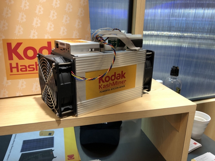 Máquina da Kodak para minerar bitcoin é barrada pelos EUA